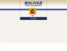 Tablet Screenshot of bolivartire.com